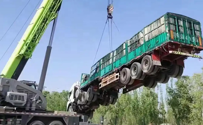 宾县道路脱困救援案例